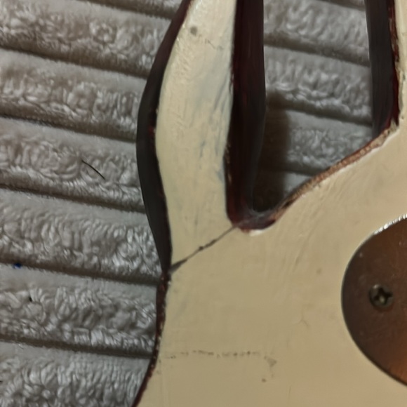 Giraffe Pattern Wooden Mask - Picture 5 of 5